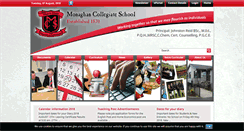 Desktop Screenshot of monaghancollegiateschool.ie